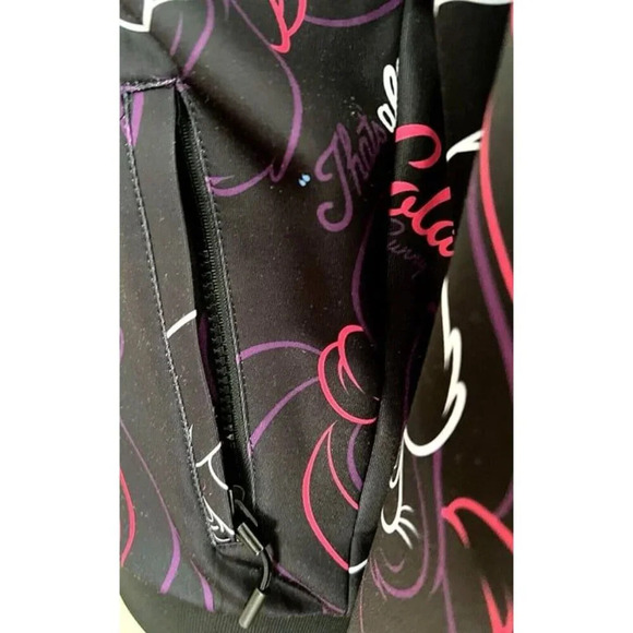 Looney Tunes Lola Bunny Space Jam Cartoon Black Graphic Full Zip Jacket 90s y2k - Picture 6 of 9